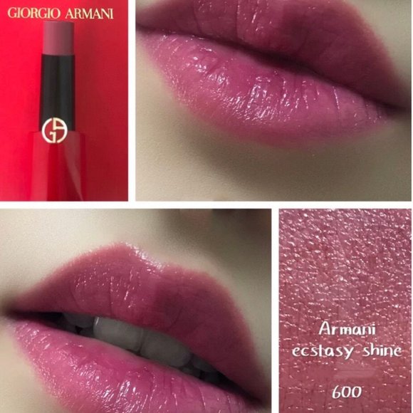 BNIB!!! Giorgio Armani Ecstasy Shine Lip Set #300 #500 #600 - Picture 4 of 4
